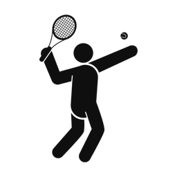 Tennis - Male | Round | Silhouette | v1