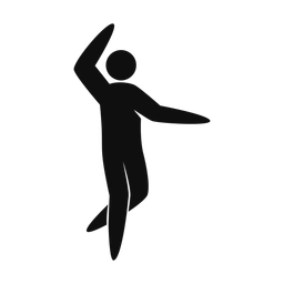 Dancing - Male | Strike | Silhouette | v3