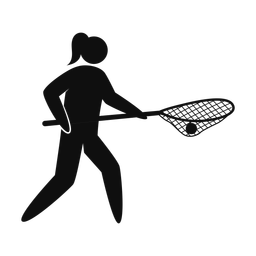 Lacrosse Goalie - Female | Strike | Silhouette | v2