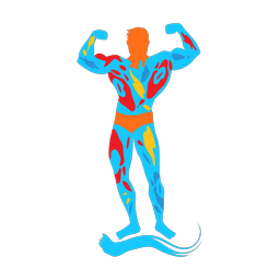Body Building - Male | Splash | Colorful | v1