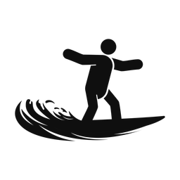 Surfing - Male | Round | Silhouette | v1