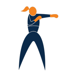 Boxing - Female | Motion | 2 Colored | v3