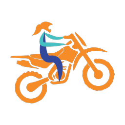 Motocross - Female | Motion | 3 Colored | v1