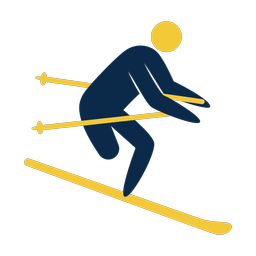 Para Downhill Skiing - Male | Strike | 2 Colored | v1