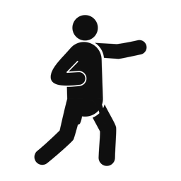 Karate - Male | Round | Silhouette | v1