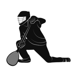 Lacrosse Goalie - Male | Promax | Silhouette | v2
