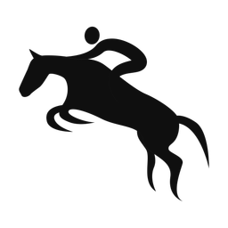Horse Jumping - Male | Motion | Silhouette | v1