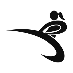 Karate - Female | Motion | Silhouette | v2