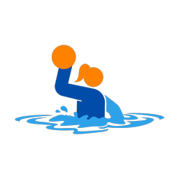 Water Polo - Female | Round | 3 Colored | v1