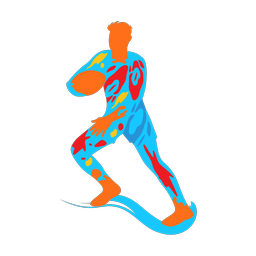 Rugby - Male | Splash | Colorful | v2