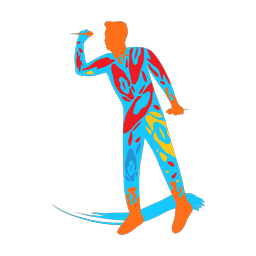 Darts - Male | Splash | Colorful | v1
