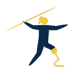Para Javelin Throw - Female | Strike | 2 Colored | v1