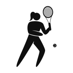 Tennis - Female | Strike | Silhouette | v1