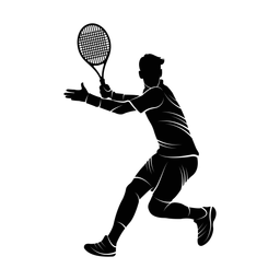 Tennis - Male | Promax | Silhouette | v4