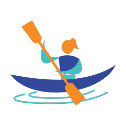 Kayak Racing - Female | Motion | 3 Colored | v1