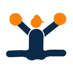 Cheerleader - Female | Round | 2 Colored | v5