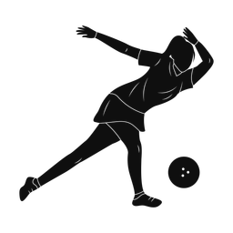 Bowling - Female | Promax | Silhouette | v1