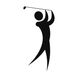 Golf - Male | Motion | Silhouette | v3