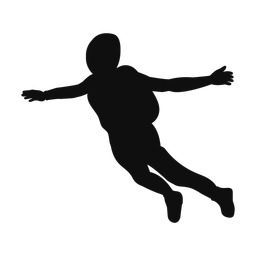 Skydiving - Male | Classic | Silhouette | v1