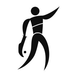 Jai Alai - Male | Motion | Silhouette | v3