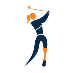 Disability Golf - Female | Motion | 2 Colored | v1