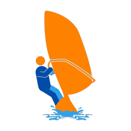 Windsurfing - Male | Round | 3 Colored | v1