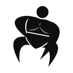 Sumo Wrestling - Male | Motion | Silhouette | v7