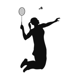 Badminton - Female | Classic | Silhouette | v3