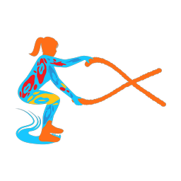 Cross Fit - Female | Splash | Colorful | v3