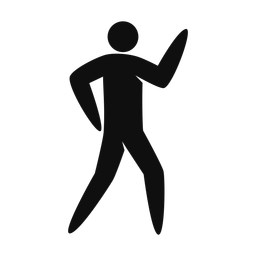 Dancing - Male | Strike | Silhouette | v2