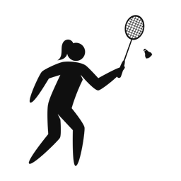 Badminton - Female | Strike | Silhouette | v2