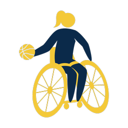 Wheelchair Basketball - Female | Strike | 2 Colored | v1
