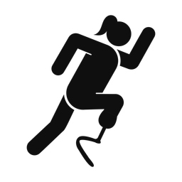 Para Running - Female | Round | Silhouette | v1