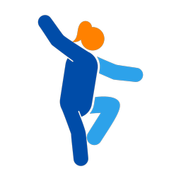 Dancing - Female | Round | 3 Colored | v3