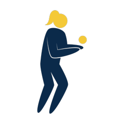 Cricket Fielder - Female | Strike | 2 Colored | v1