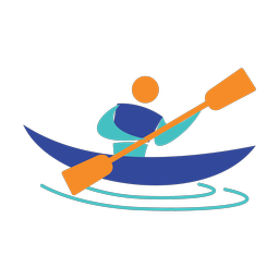 Kayak Racing - Male | Motion | 3 Colored | v2