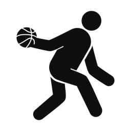 Basketball - Male | Round | Silhouette | v6