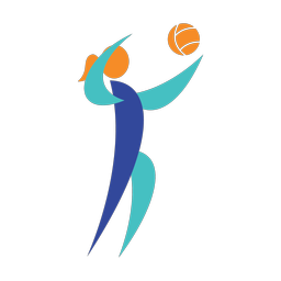 Volleyball - Female | Motion | 3 Colored | v5