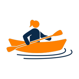 Canoeing - Female | Round | 2 Colored | v1