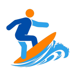 Surfing - Male | Round | 3 Colored | v2