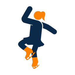 Figure Skating - Female | Round | 2 Colored | v2