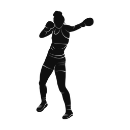 Boxing - Female | Promax | Silhouette | v2