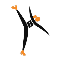 Figure Skating - Female | Motion | 2 Colored | v3