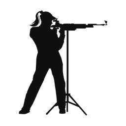 Air Rifle - Female | Classic | Silhouette | v1