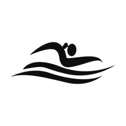 Swimming - Female | Motion | Silhouette | v1