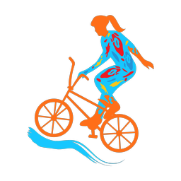BMX - Female | Splash | Colorful | v4