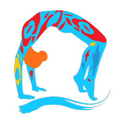 Yoga - Female | Splash | Colorful | v2