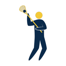 Lacrosse Player - Male | Strike | 2 Colored | v1
