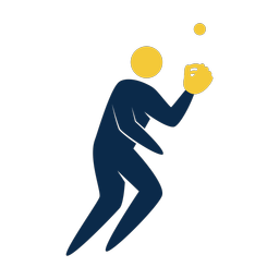 Baseball Fielder - Male | Strike | 2 Colored | v2