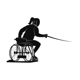 Wheelchair Fencing - Female | Promax | Silhouette | v1